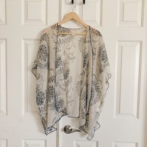 Band of Gypsies Sheer Kimono Top